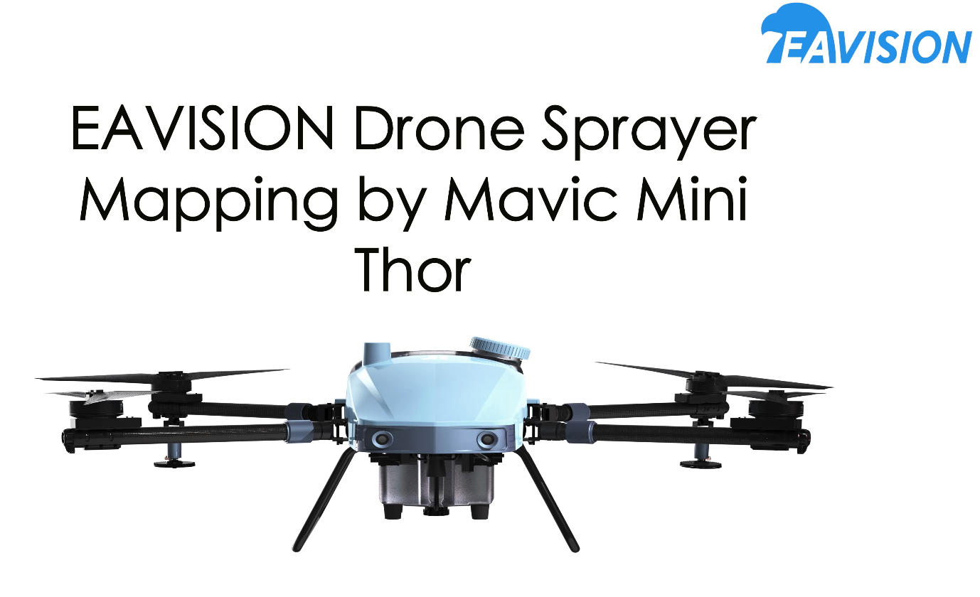 eavision - thor mapping через mavic mini
